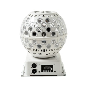 Rotating Magic Ball LED Pattern Laser Lights <strong>DMX</strong> <strong>Controlled</strong> Moving Beam for Nightclub Dance Hall KTV Stage Projection Lighting - Product Image 1