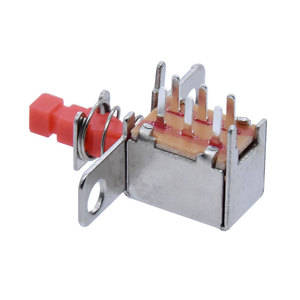 PS22F06 Selbstsicher nder Druckknopf schalter 6-poliger gerader Schlüssel Ein/Aus Zurücksetzen Nicht verriegeln der Leistungs schalter - Product Image 4