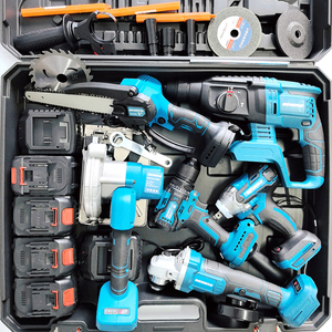 13-teiliges multifunktion ales bürstenloses Lithium-Universal-Elektro werkzeugset für mehrere Zwecke Wiederauf lad bares Heimwerkzeug-Set - Product Image 3