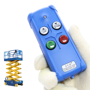 Supporto clienti internazionale 2 pulsante a velocità singola telecomando industriale senza fili con codice fisso - Product Image 3