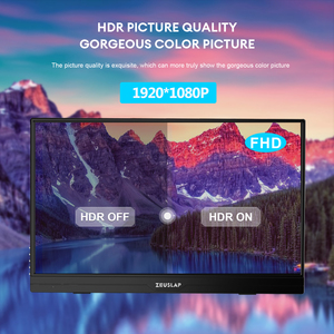 15.6-Inch Lightweight Portable FHD <strong>LCD</strong> <strong>Display</strong> Supports Type C Connection Mobile Phone <strong>Computer</strong> Extended Split Screen Use Laptop - Product Image 2