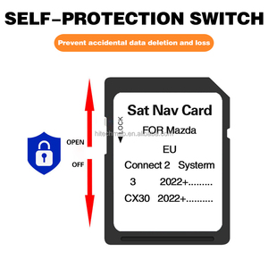 SMIOST Car <strong>Navigation</strong> GPS Navi <strong>Map</strong> Memorial Connect Card Sat Nav SD CID for Mazda Car 3 CX30 Europe 32GB