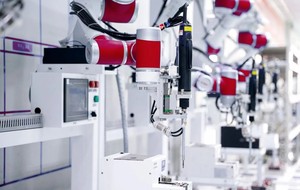 Robot di imballaggio con 6 assi braccio robotico di imballaggio di Cobot utilizzato per il pacchetto di telefonia Mobile facile programma come imballaggio braccio robotico