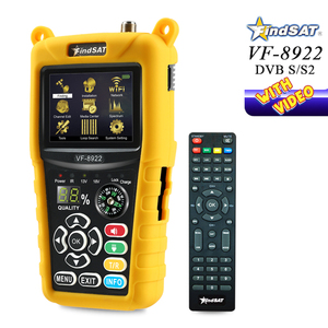 HD SAT bulucu DVB-S2 ( FindSAT VF8922 ) TV sinyal ölçer + Video oynatma + spektrum analizörü - Product Image 5