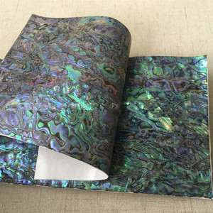 แผ่นสติกเกอร์ Paua Abalone Shell แบบยืดหยุ่น,แผ่นกระดาษ - Product Image 5