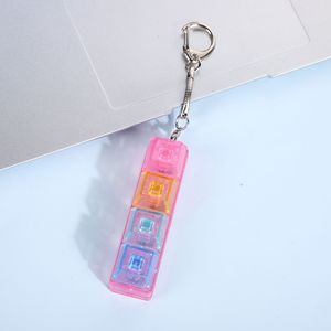 Vigreat 2025新款点击器廉价Asmr机械可爱奶油猫玩具安静闪光烦躁键盘钥匙扣成人