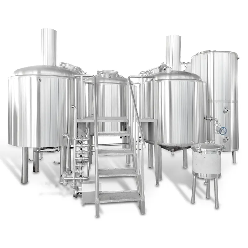 Fornire il completo di birra linea di produzione SUS304 valvola a farfalla utilizzato in birra attrezzature birra