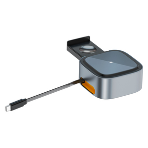 3 in <strong>1</strong> Wireless Charging Station Exclusively for <strong>Apple</strong> Devices Iphone,iwatch and airpods 15W Cube Fast Wireless Charger - Product Image 5