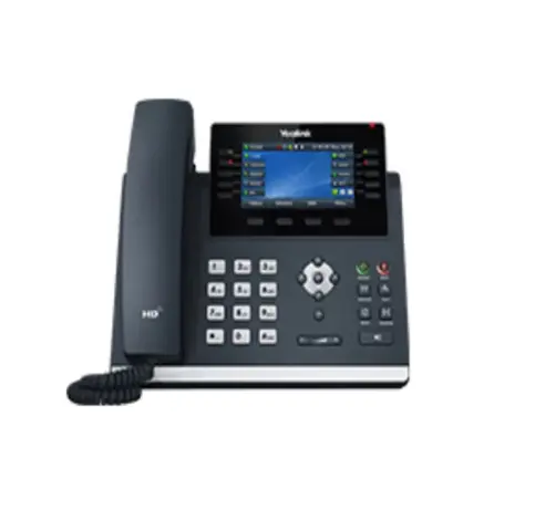 Yea-link SIP-T46U Gigabit VoIP 4.3 "LCD téléphone IP VoIP de bureau d'affaires