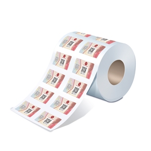 High Security Custom Hologram Sticker Anti-counterfeiting QR <strong>Code</strong> 3D Holographic Labels - Product Image 6