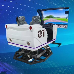 メーカー直販6自由度ダイナミックシングルスクリーン運転シミュレーター教育車シミュレーター - Product Image 3
