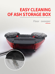 Chất Lượng Cao Ma Thuật Xử Lý Tự Động Quét Chổi Thép Cực Hình Dạng Tam Giác Cho Hộ Gia Đình Làm Sạch Sàn - Product Image 6