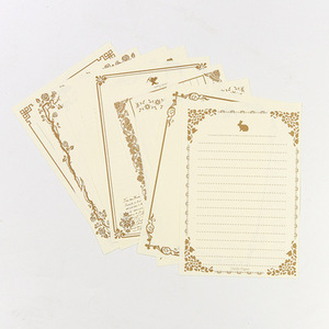 Wholesale Promotional Customize Kraft Paper Classic Message <strong>Writing</strong> Paper Easy to Write Letter Pad - Product Image 1