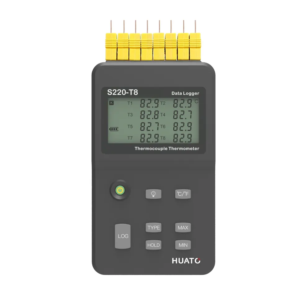 Termostato inteligente, sensor de termopar, registrador de datos de termómetro K para almacén