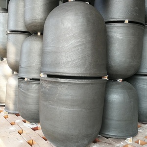 100-1000kg <strong>Large</strong> <strong>Capacity</strong> Smelting Furnace Graphite <strong>Crucibles</strong> Silicon Carbide <strong>Crucible</strong> for Melting Meta - Product Image 2