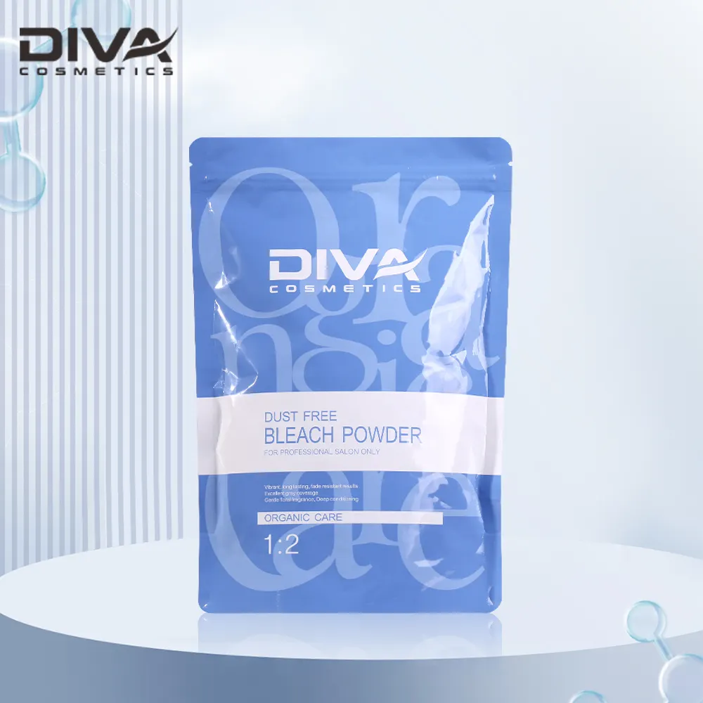 DIVA卸売ブリーチパウダーサロン用オキシダンテクリームで簡単に脱色するヘアブリーチパウダー