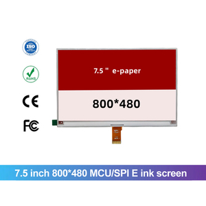7,5 дюймовый экран MCU E ink, Заводская электронная бумага, 3-цветная электронная бумага, модуль отображения электронных чернил 800x480 пикселей, совместимый с SPI-коммуникацией - Product Image 2
