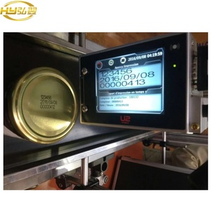 Automatischer Online-Chargen druck Tij-Tinten strahl drucker Variable Daten Ablaufdatum Qr-Code Seriennummer Codier maschine - Product Image 5