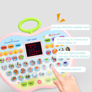 Máquina de lectura con pantalla Led para niños, juguete educativo, tablero de aprendizaje LED inteligente, máquina de aprendizaje en inglés - Product Image 1