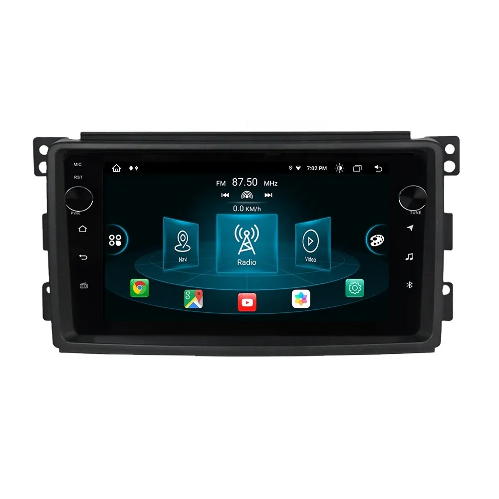 Автомагнитола RoadNavi Android 13 для Benz SMART 451 2005-2010 2016-2018 CarPlay Gps Navi 4G 360 камера