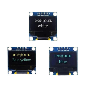 Blue/White/ Yellow Blue Color 128X64 OLED LCD LED <strong>Display</strong> Module For <strong>Raspberry</strong> Pi 0.96 <strong>I2C</strong> IIC Serial - Product Image 1