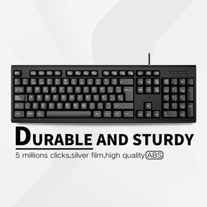 New Wholesale USB 3.0 <strong>Wired</strong> QWERTY <strong>Keyboard</strong> Cheap Computer Office Desktop <strong>Keyboard</strong> With <strong>Numeric</strong> <strong>Keypad</strong> and Membrane Operation - Product Image 3