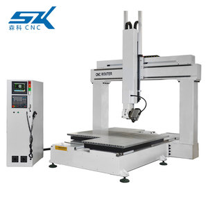 Enrutador Cnc de 5 ejes Atc Factory 2030 Atc Panel compuesto de aluminio Corte Cnc Router Atc Máquina de grabado para trabajar la madera - Product Image 6