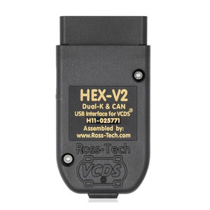 Chaosknight Vag Com VCDS Vagcom Hex V2 24.5 23.0インターフェース診断ツールフランス語Volk-swage Audi Skoda Unlimited Atmega162用 - Product Image 1
