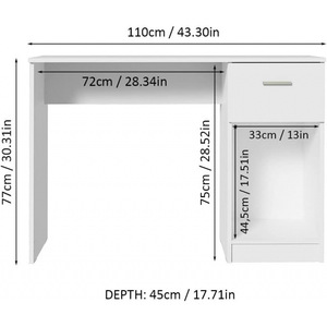 Modern <strong>Simple</strong> Office Furniture Cross-Border Foreign Trade Supply <strong>Simple</strong> Modern Learning Writing <strong>Desk</strong> <strong>Computer</strong> Desktop <strong>Desk</strong> - Product Image 2