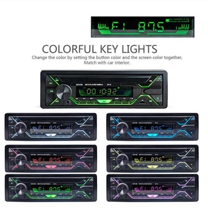 汽车收音机立体声播放器数字汽车MP3播放器60Wx4调频收音机立体声音频音乐USB/标清，带仪表板辅助输入 - Product Image 3