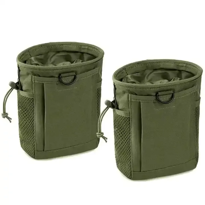 Bolsa de descarga de revista con cordón Molle táctico Recovry Utility Belt Ammo Mag Pouch