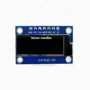 Modulo Display OLED da 0.91 pollici 128*32 SSD1306 interfaccia SPI/IIC per Arduino 4pin 7pin - Product Image 3