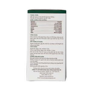 Suplemen terbaik Spirulina manfaat organik Smoothies membeli gunakan Protein Vegan Detox grosir produsen dari Vietnam - Product Image 2