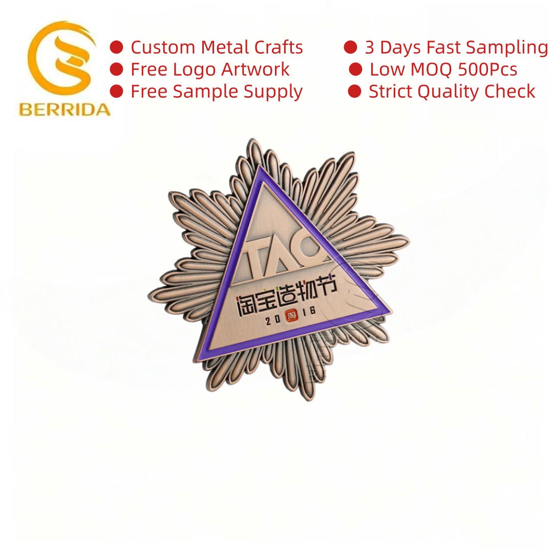 Hard Enamel Zinc Alloy Lapel Pin