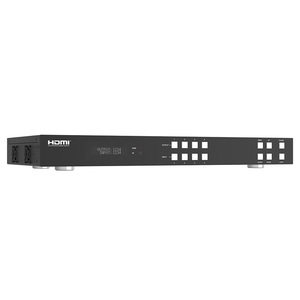 4x4 HDBase-T Matrix 150m über Cat5e/6/7 Kabel unterstützung 4:4:4 IR RS-232 LAN Web GUI HDMI 2.0 HDCP 2.2 - Product Image 3