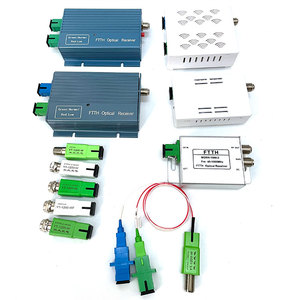 Attivo 85dbuv FTTH AGC WDM Mini ricevitore ottico nodo CATV 2 due out mettere mini nodo ottico - Product Image 1