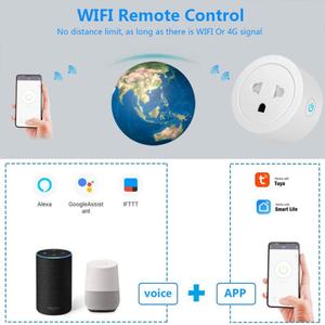 Smart Home Automation Devices Alexa Voice <strong>Remote</strong> Control US/<strong>AU</strong>/Brazil Plug 10A/16A Wifi Outlets Switches IP66 Level - Product Image 6