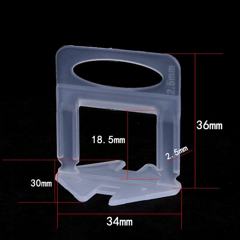 2.5mm Tile Leveling System Hollow Spacers
