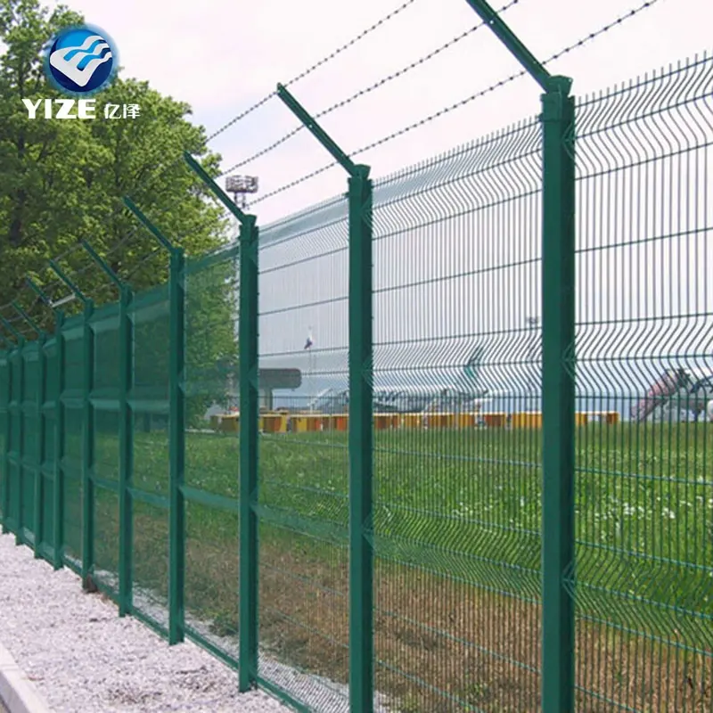 Made in China A Buon Mercato prefabbricata pvc privacy pannelli di recinzione/Recinzione della maglia del metallo (YIZE di Fabbrica)
