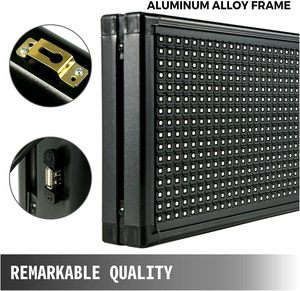 RGB esterno in esecuzione di scorrimento in movimento messaggio a Led schermo di visualizzazione programmabile segno Led - Product Image 5