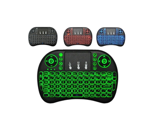 Retroiluminación de fábrica 2,4 GHz i8 Mini teclado de computadora inalámbrico Gaming Touchpad para Android TV Box Mini PC - Product Image 4
