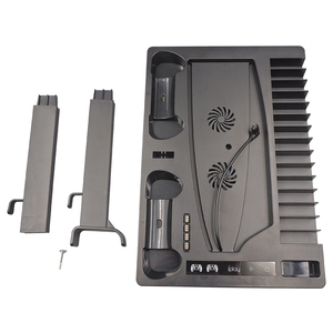 2024 <strong>New</strong> Cooling Stand for PlayStation 5 Video Games Console Charging Station with Remote <strong>Controls</strong> and Gamepads Accessory - Product Image 4