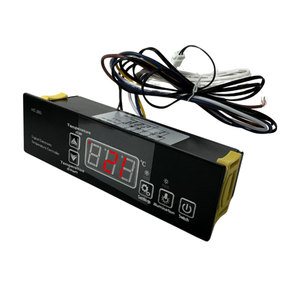 Controlador de temperatura Led Longhey adecuado para refrigeradores y congeladores 110-220V regulador LCD de dos salidas de relé