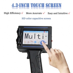 Handheld-Tinten strahl druckmaschine Blechdose Verfalls datum Chargen codierung Flaschen ablauf QR-Codierer Hands trahl drucker 12,7mm - Product Image 5