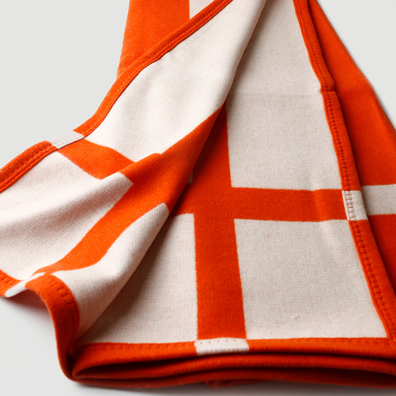 Jacquard orange