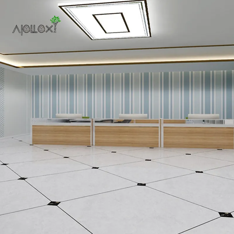 Apolloxy 장식 사용자 정의 40X40 목재 디자인 세라믹 바닥 승화 세라믹 바닥 타일