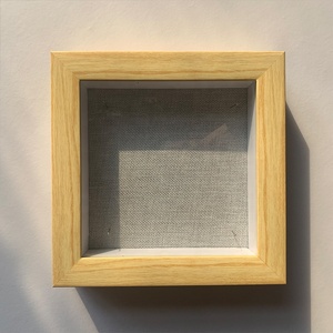 <strong>12x15</strong> Shadow Box <strong>Frame</strong> with Linen Background and 8 Stick Pins Deep Display Box for Art - Product Image 5