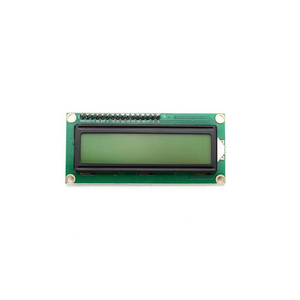 5Vイエローグリーンバックライト1602スクリーン16x2キャラクターLCDディスプレイモジュール (IICI2Cアダプター付き) - Product Image 2