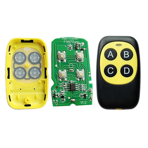 Duplicador de código Universal de 433Mhz, Control remoto, código de aprendizaje, código rodante, Control remoto para abridor de puerta de garaje