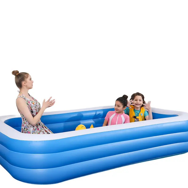 Piscina para adultos e crianças Piscina inflável para jardim verão tubo de água